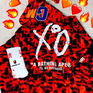 BAPE X The Weeknd Collab Hoodie